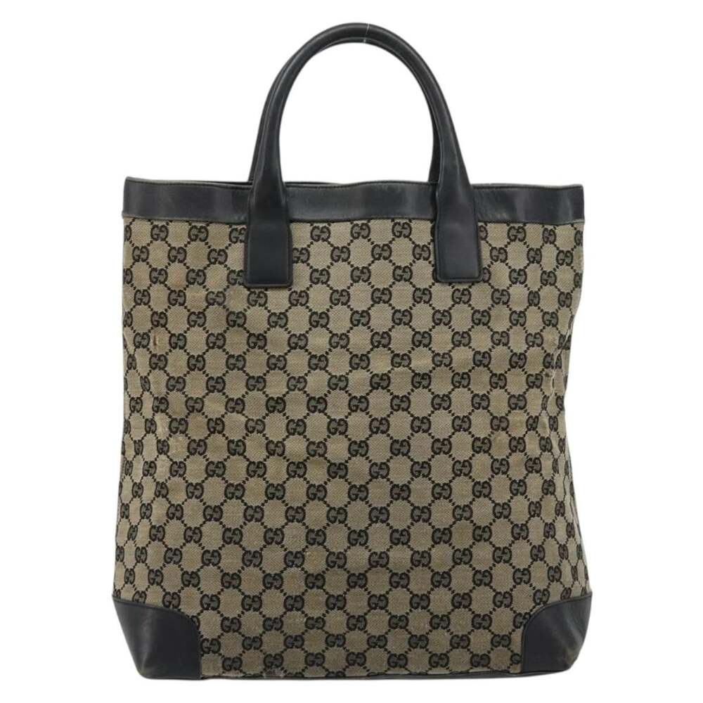 Gucci GG Canvas Tote Black